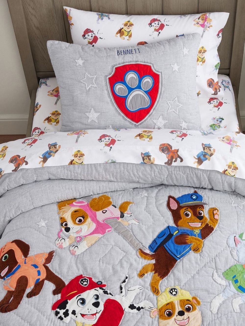 Pottery Barn Kids Paw Patrol Bedding Set (Quilt, Sham, Sheet Set - Twin)